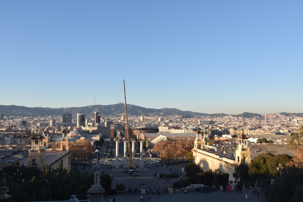 Barcelona Tag 2.3 – Montjuïc, historische Pflanzen, Drohnen und Stierkämpfe?