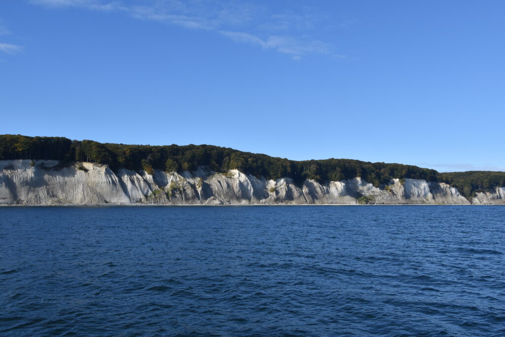 Rügen Tag 12 – Schiff ahoi: Kreidefelsen vom Wasser aus, Prora die 2.