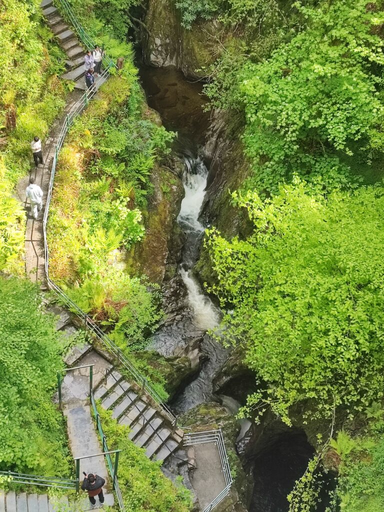 Wales Tag 14 – Devil's Bridge Waterfalls, Pontarfynach